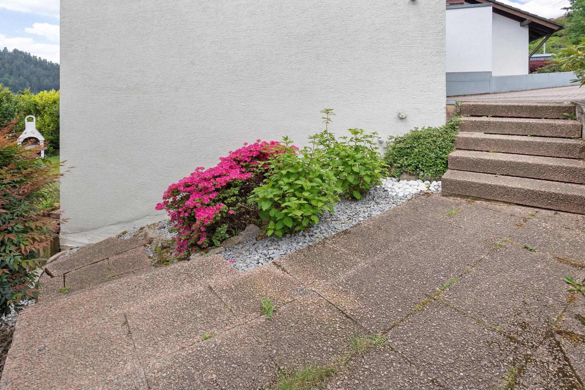 Schlossblickwohnung Schiel Ґернсбах Екстер'єр фото