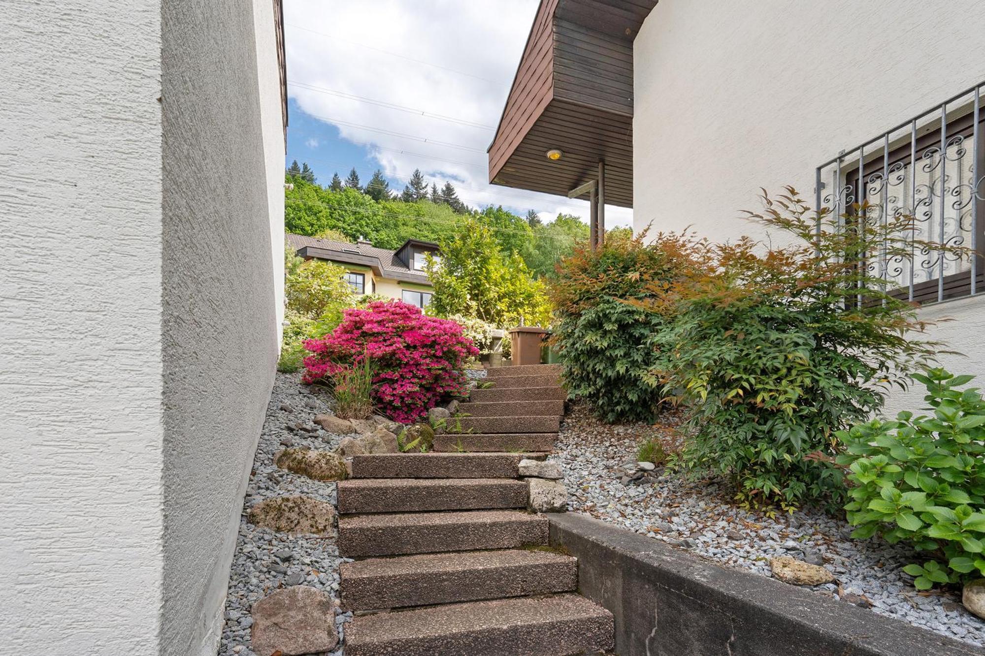 Schlossblickwohnung Schiel Ґернсбах Екстер'єр фото