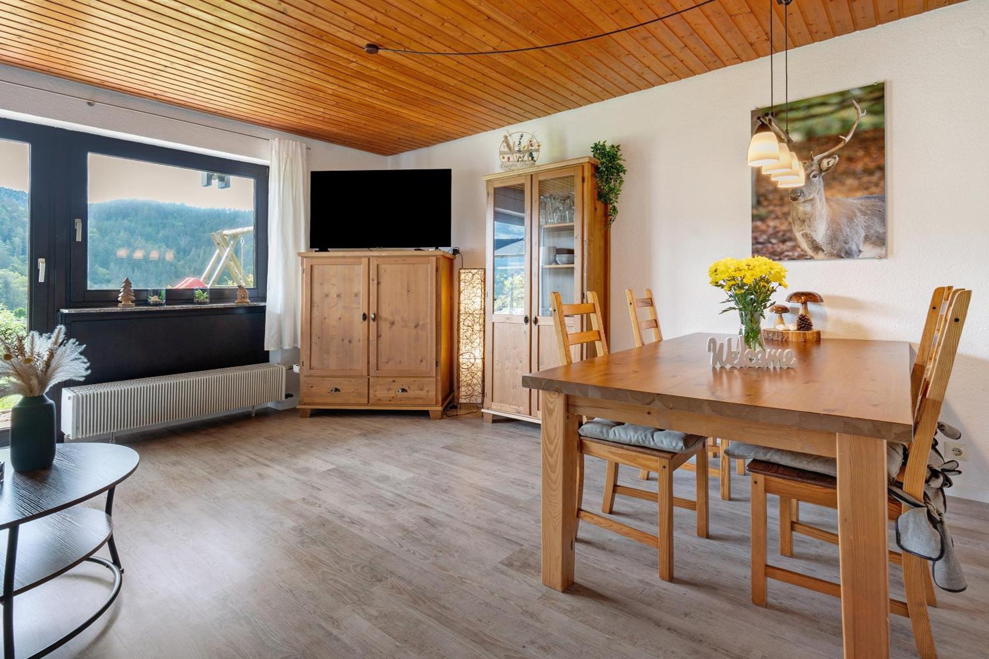 Schlossblickwohnung Schiel Ґернсбах Екстер'єр фото