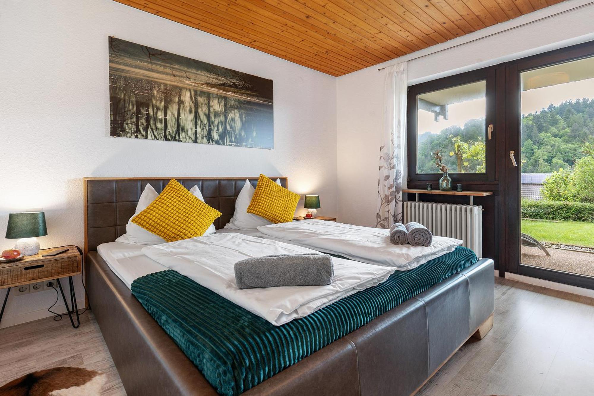 Schlossblickwohnung Schiel Ґернсбах Екстер'єр фото